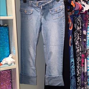 Angels jean capris size 3